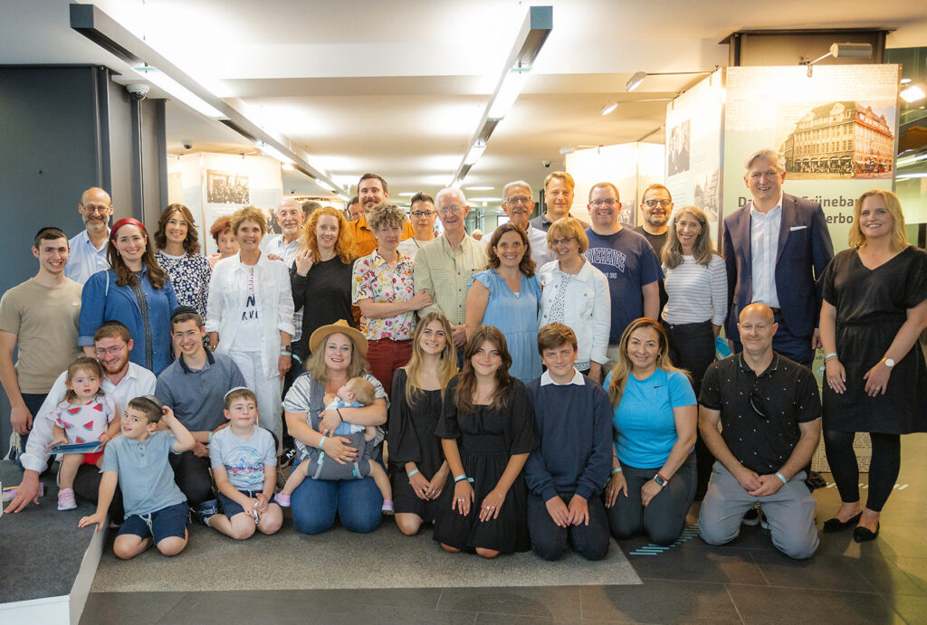 Nachfahren der Familie Grünebaum